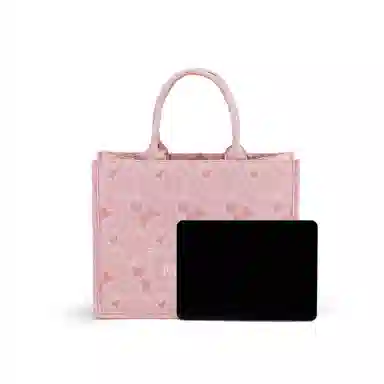 Disney Minnie Canvas Tote Bag Pink