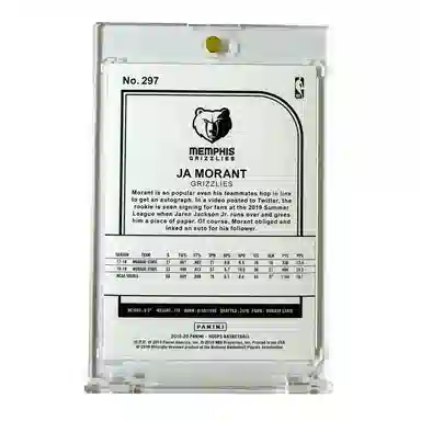 PANINI hoops 2019 RC