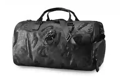 CHUSAN Black Lion Gym Bag