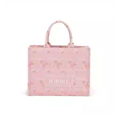 Disney Minnie Canvas Tote Bag Pink