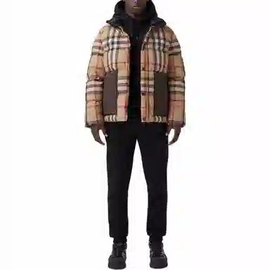Burberry Classic Check Down Jacket