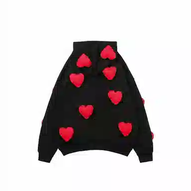 SQQZ Project Heart 3D Padded Hoodie