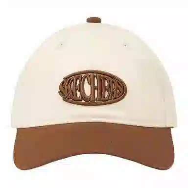 Skechers Cap White Brown
