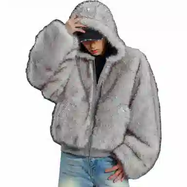 MEDM FW24 Reversible Flight Eagle Hoodie Coat