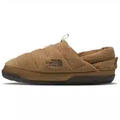 The North Face Nuptse Corduroy Mules Brown