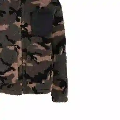 Valentino Camo Zip Sweatshirt