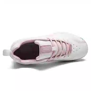 金莱克 时尚舒适百搭 减震防滑耐磨 低帮 羽毛球鞋 女款 白粉色