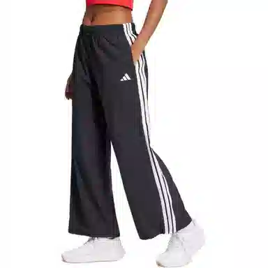 adidas Essentials 3-Stripes Wide Leg Knit Pants