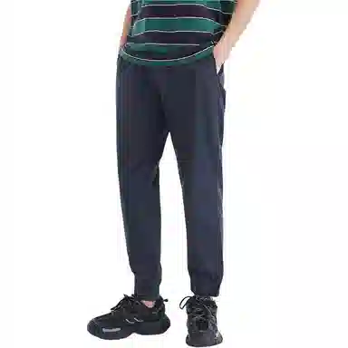 佐丹奴 梭织纯棉束脚舒适休闲裤 男款