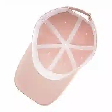 啄木鸟 休闲简约学院风棒球帽纯色可爱笑脸时尚百搭大头围显脸小肤白遮阳遮脸软顶 聚酯纤维 鸭舌帽 男女同款情侣款