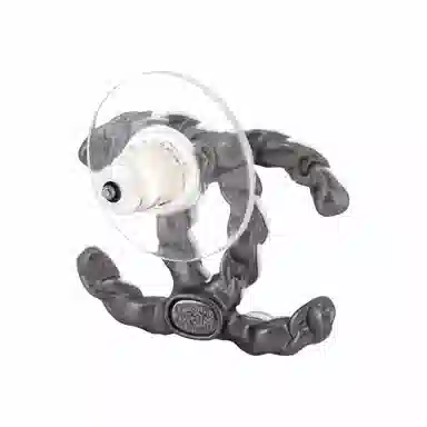 Chanel 22 Chain CC Logo Earrings White