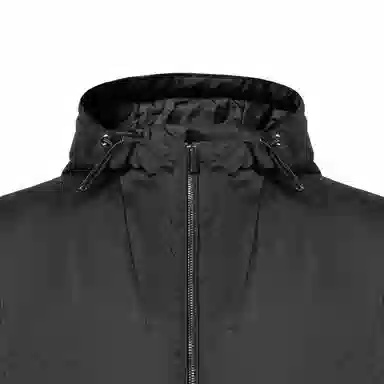 Emporio Armani FW22 Black Hoodie Jacket