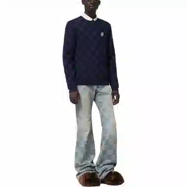 Louis Vuitton SS24 Crewneck Sweater Blue