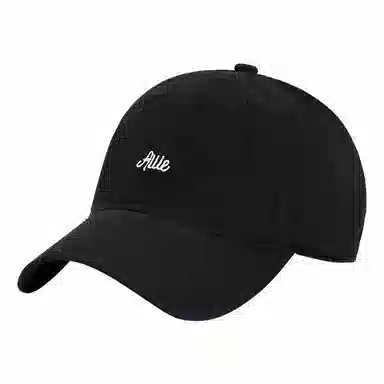 啄木鸟 春季户外休闲软顶字母刺绣简约百搭弯檐高级感显脸小 棉 鸭舌帽 男女同款情侣款