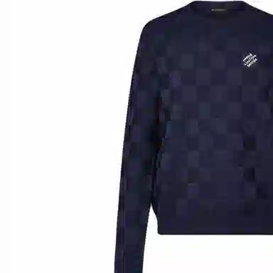 Louis Vuitton SS24 Crewneck Sweater Blue