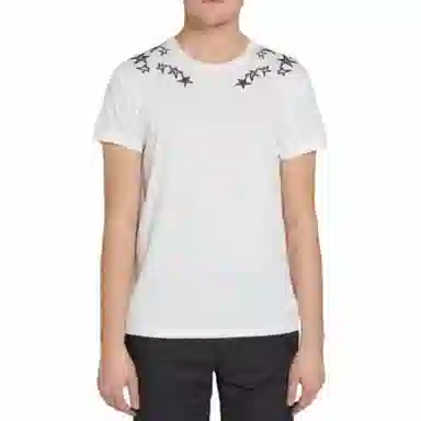 Valentino Star Graffiti T-Shirt White