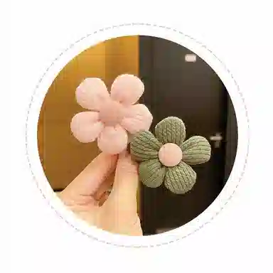 简应舒 花朵甜美可爱刘海 合金 发夹 女款