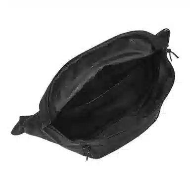 森马 时尚印花运动骑行 织物 腰包 男女同款情侣款 浅卡其/黑色