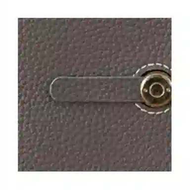 后步 小众设计感简约休闲百搭多功能通勤日常 头层牛皮 卡包证件护照包 常规 男女同款情侣款 灰色