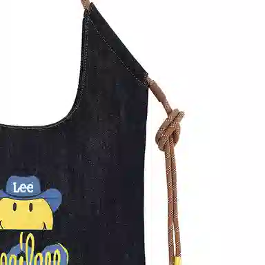 Lee x SMILEY Denim Shoulder Bag