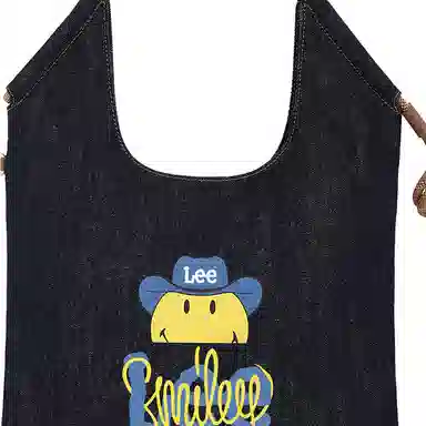 Lee x SMILEY Denim Shoulder Bag