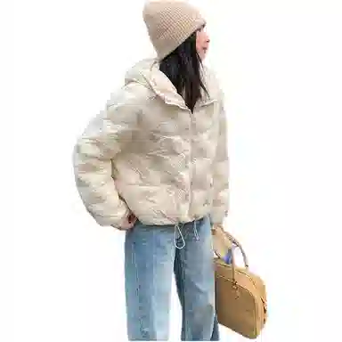 鸭鸭 纯色时尚保暖百搭休闲羽绒服 女款