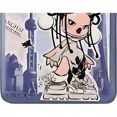 POP MART SKULLPANDA Pearl of the Orient 6*7cm