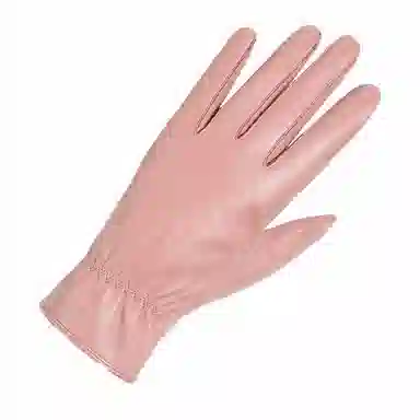 红豆 保暖加绒防水防风防寒 绵羊皮 手套 女款