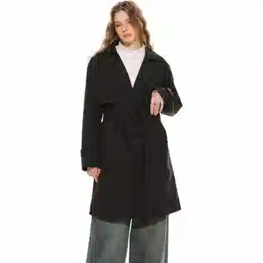 ORNOT Trench Coat Black