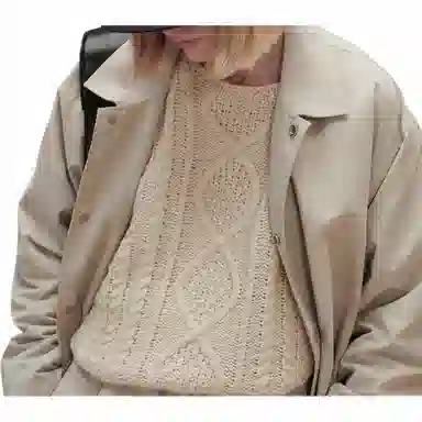 Fear of God Essentials Cable Knit Eggshell