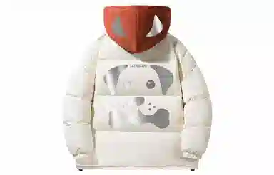 LA'T.WEEKEND Extreme Cold Outdoor Down Jacket Black Gold Logo