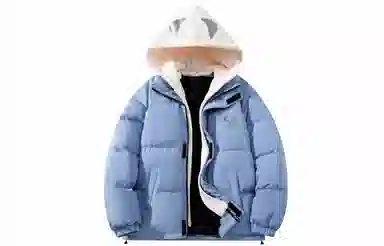 LA'T.WEEKEND Extreme Cold Outdoor Down Jacket Black Gold Logo