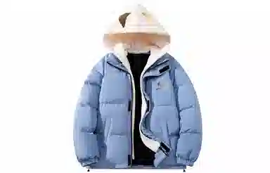 LA'T.WEEKEND Extreme Cold Outdoor Down Jacket Black Gold Logo