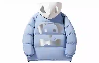 LA'T.WEEKEND Extreme Cold Outdoor Down Jacket Black Gold Logo