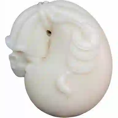 書卓 钱袋鼠 随身盘玩 文玩招财雕刻把玩 装饰品 平安车载工艺品#好运 象牙果 把件 男女同款情侣款