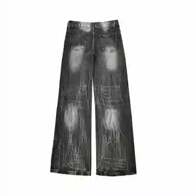 GEOFFREY B. SMALL Paris Bootcut Jeans Black