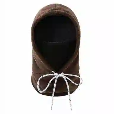 浪莎 保暖防风一体冬加绒加厚护耳户外骑行韩版 腈纶 帽子 女款