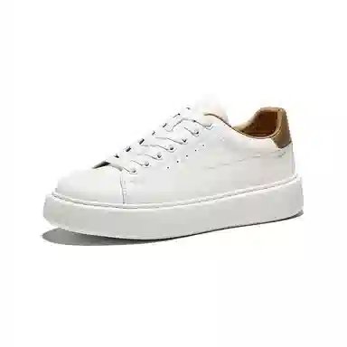 Hautton White Brown Sneakers