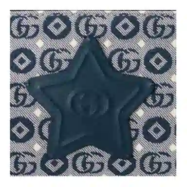 Gucci GG Star Logo Belt Bag Blue Kids