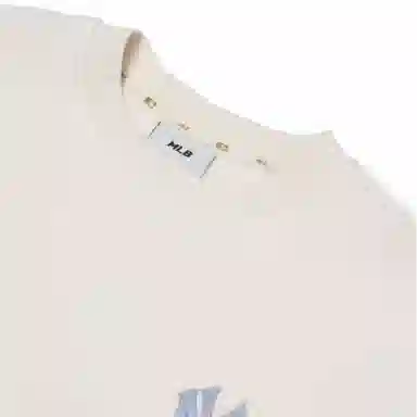 MLB Logo Pullover Beige