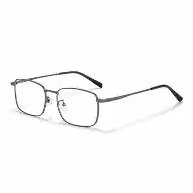 佐川 休闲时尚商务方框眼镜 百搭大框眼睛镜框  防蓝光变色 金属 方形 光学镜架 男女同款情侣款