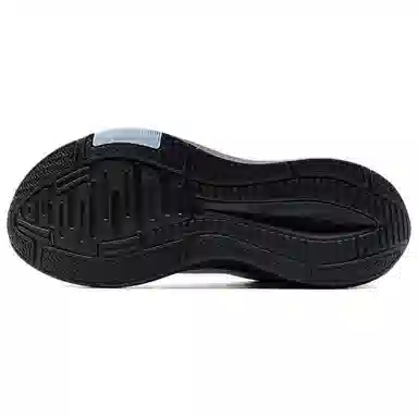 特步 舒适百搭防滑耐磨减震 低帮 休闲跑步鞋 男款 灰蓝黑