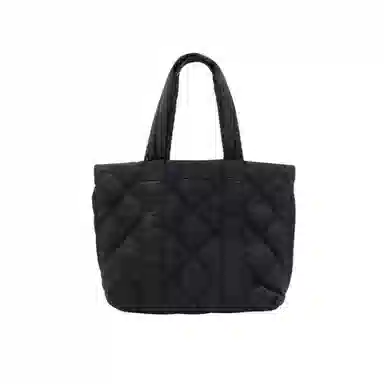 泰克森 时尚菱格大容量通勤购物包羽绒百搭 织物 托特包手提包 男女同款情侣款 多色