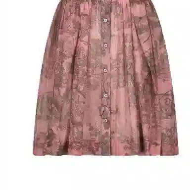 DIOR SS23 Animal Print Dress Pink