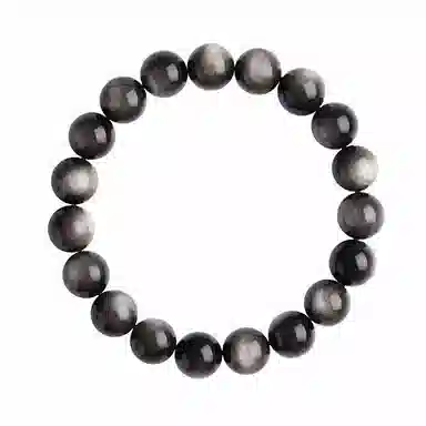 琅风 百搭转运珠新中式国潮时尚潮流轻奢高级感 黑曜石 手串 男女同款情侣款