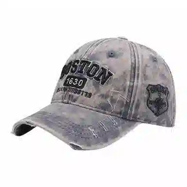 啄木鸟 高级感美式复古百搭刺绣软顶防晒遮阳帽 棉 鸭舌帽 男女同款情侣款