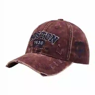 啄木鸟 高级感美式复古百搭刺绣软顶防晒遮阳帽 棉 鸭舌帽 男女同款情侣款