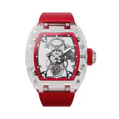 CRONUSART Tourbillon Sapphire Barrel Men's Watch