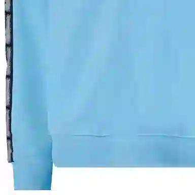 Fendi SS23 Colorblock Logo Hoodie Blue