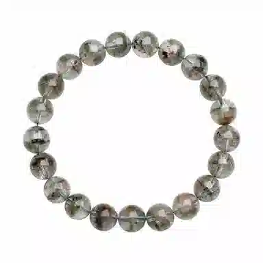 金戟 空中花园绿幽灵 新中式国潮千层幽灵串珠 晶莹剔透轻奢 提升事业生肖星座守护 水晶 手串 男女同款情侣款